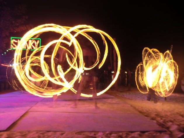 Fireshow op Ko PhiPhi