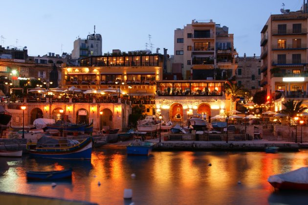 Sliema Harbour by Night