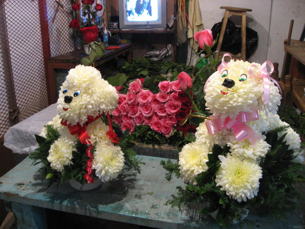 Bloemencorso voor overleden kinderen