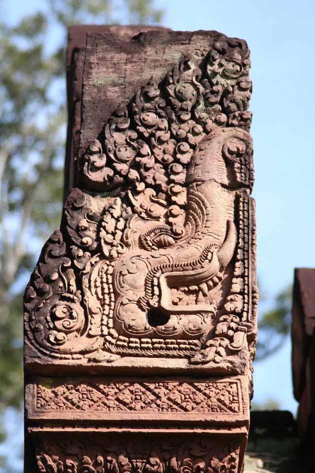 Banteay Srei, een van de vele tempels in het Angkor gebied