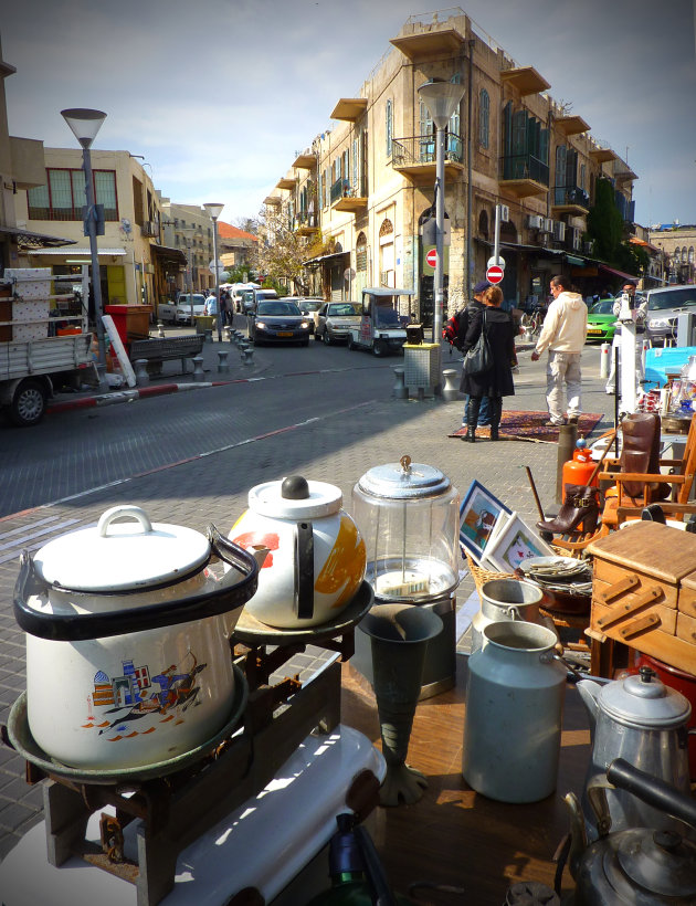 Rommelmarkt in Yafo