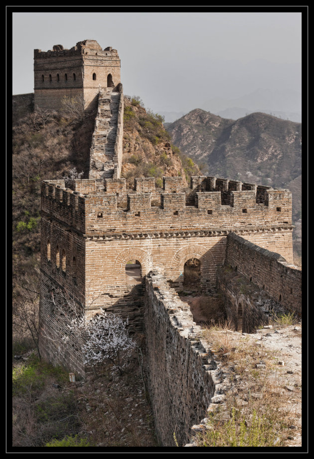 walking on the chinese wall