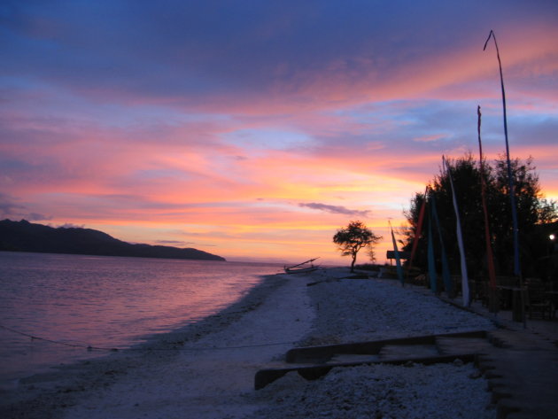 Zonsondergang Gili Trawangan