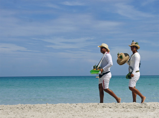 hoedjes verkopen in Varadero