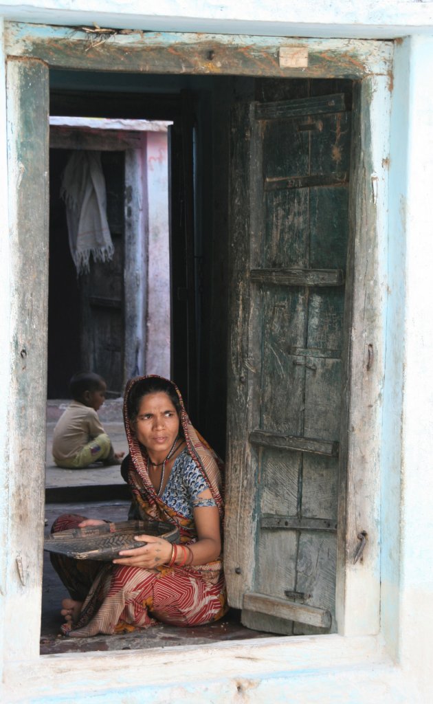 Prachtig doorkijkje in Khajuraho