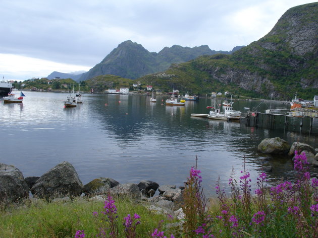 Backpacken op de Lofoten in Noorwegen