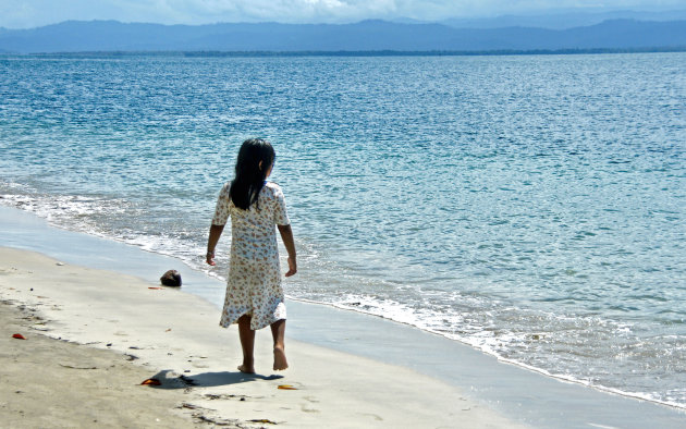 Zondagmiddag langs het strand op Bastimentos