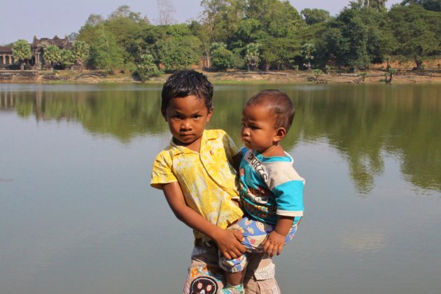 Broederliefde bij Angkor Wat