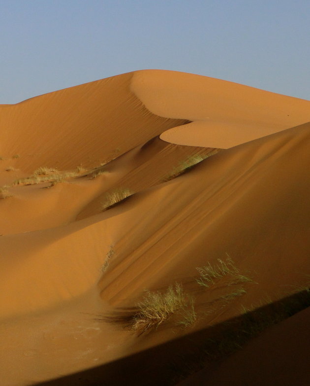 brandend zand