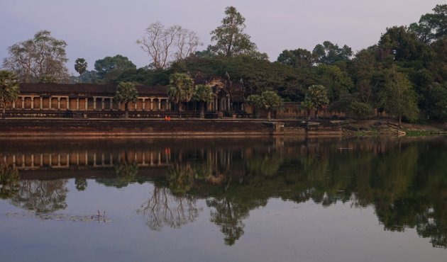 Zonsondergang Angkor Wat