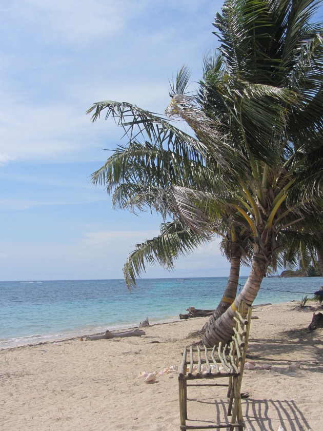 Bankje op Little Corn Island