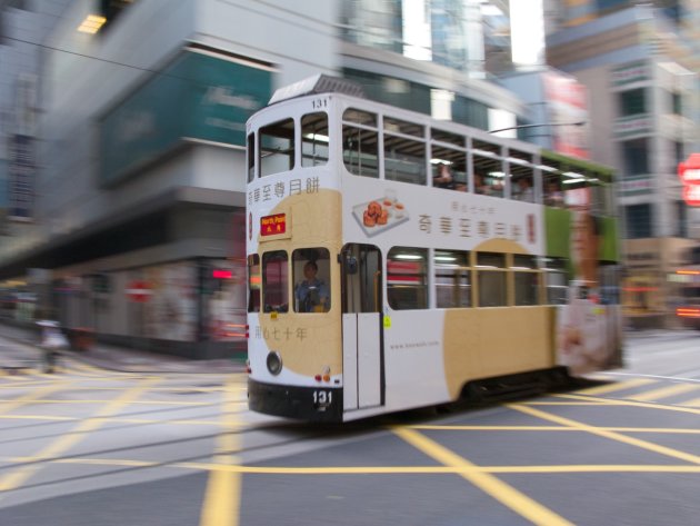 Tram in Hong Kong