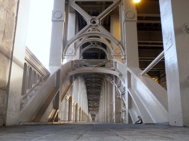 The High Level Bridge from low view