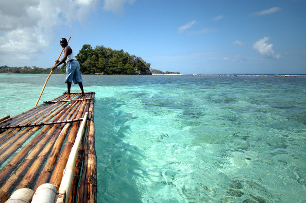 raften bij blue lagoon