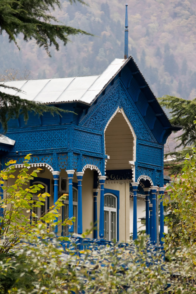 Blue house