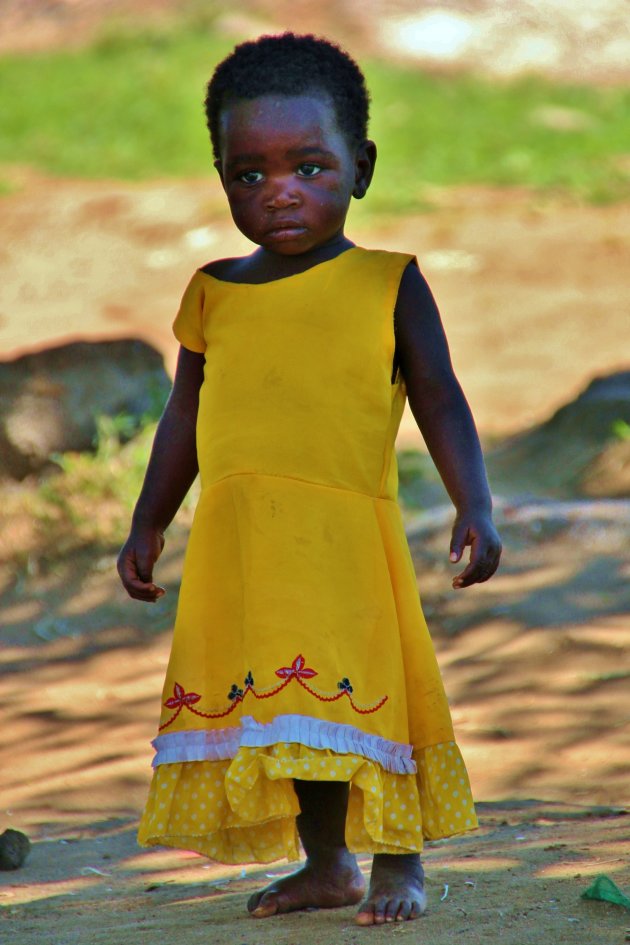 Little yellow dress....