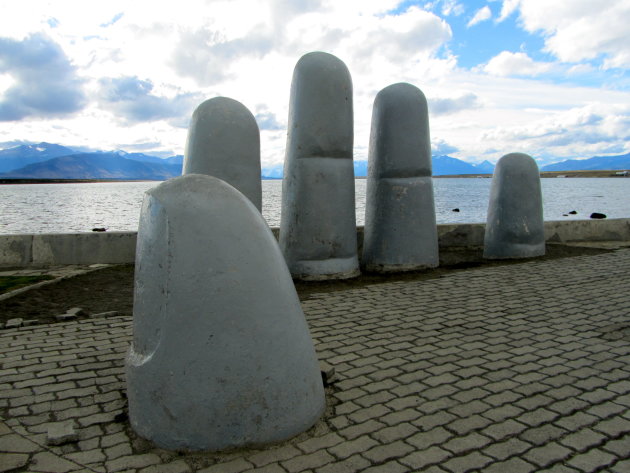 Hand in Puerto Natales