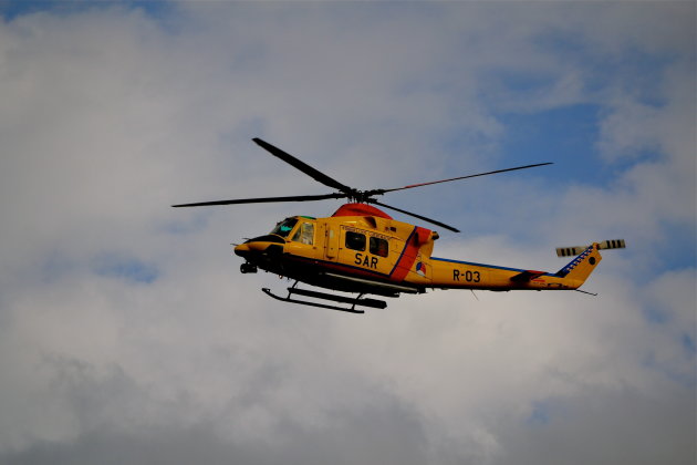 Een SAR helicopter