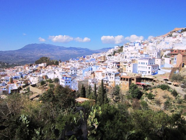 Chefchaouen in het Rif-gebergte