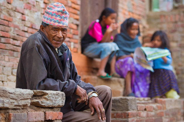 nepalees in Bhaktapur