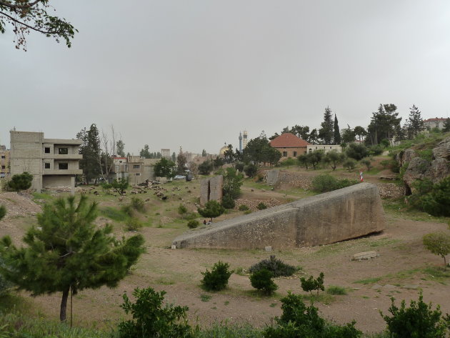 The largest stone in the world (Hajar el-Hobla)