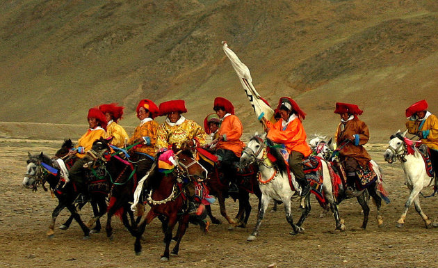 Kleurrijke parade