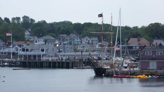 De haven van Rock Port