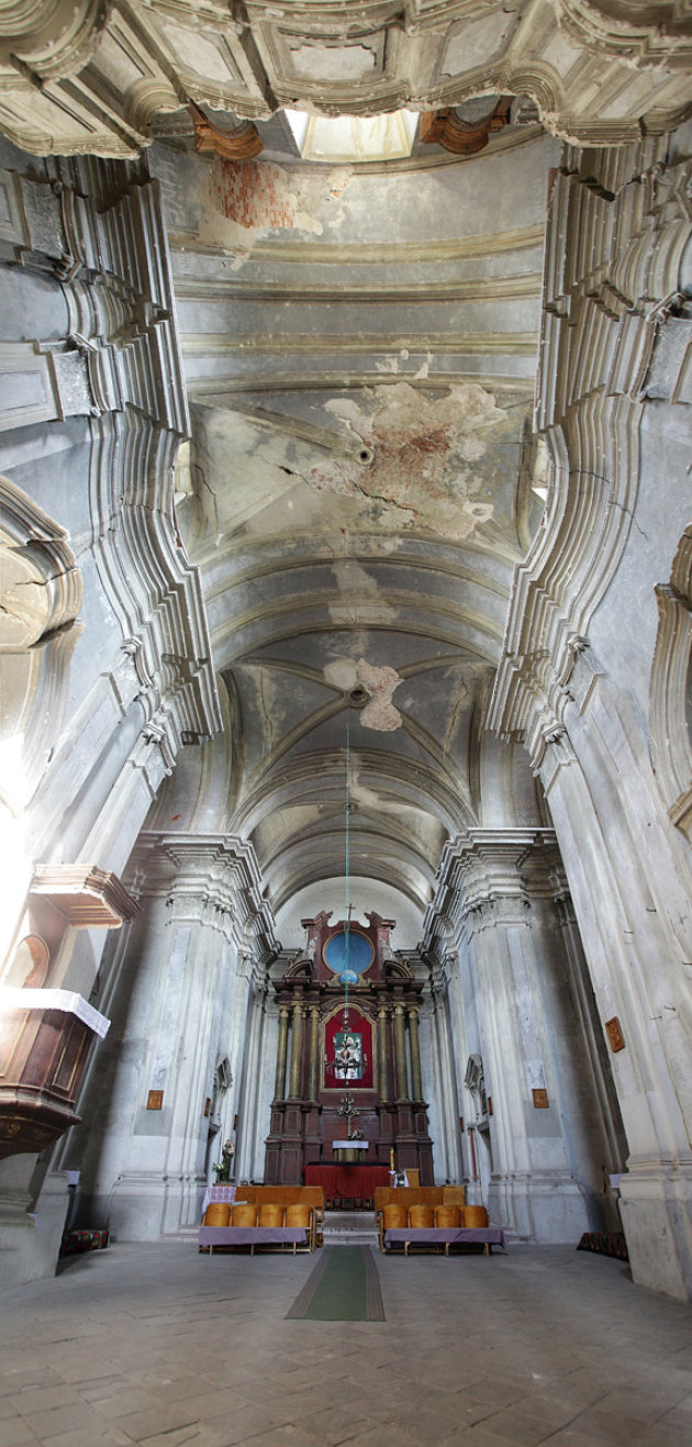 church Immaculate Conception of the Most Holy Virgin Mary and Bernardine monastery in Hvizdtsi.