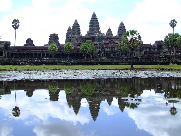 Weerspiegeling Angkor Wat