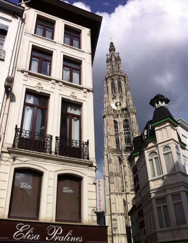 Pralines en kerk