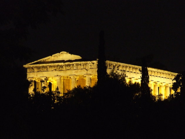 Oudheid in de nacht