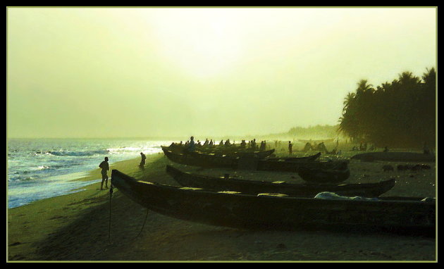 Strand bij Aflao