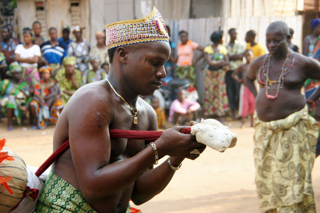 Ogounritueel in Benin