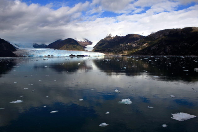 Gletsjer - Patagonische fjorden