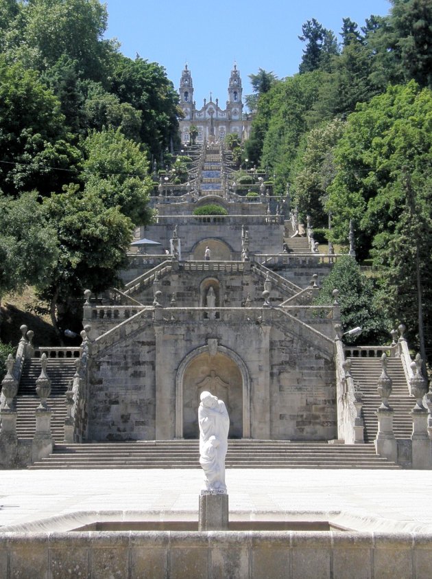 De bedevaartskerk Nossa Senhora de Remédios, Lamego