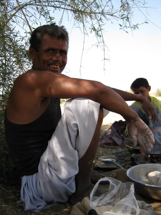 Dineren in de woestijn