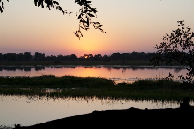 Mooi uitzicht vanuit Tamalakane River Lodge