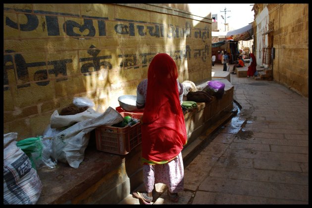 Straatbeeld Jaisalmer