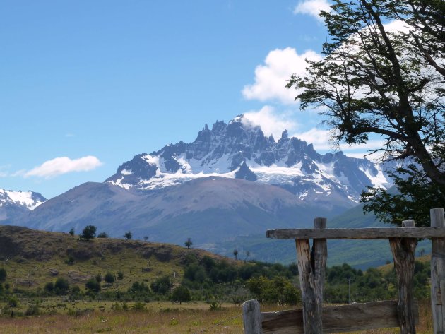 Het Andes gebergte