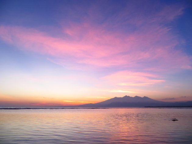 Zonsopgang op Gili Meno