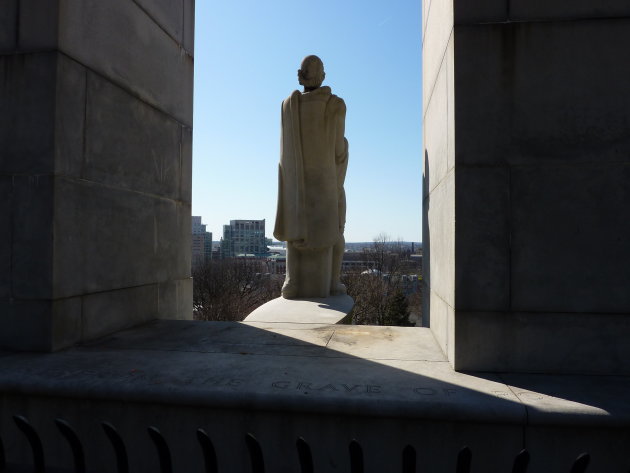 Dust from the grave of Roger Williams