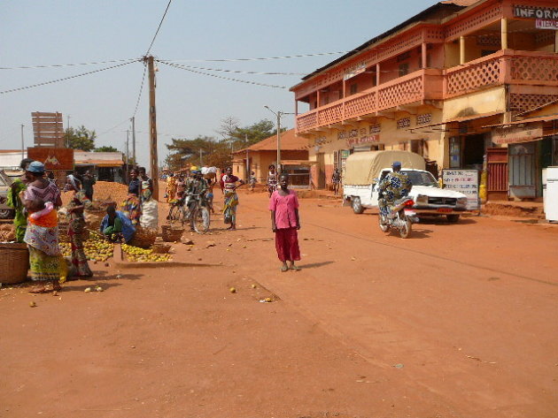 Straatbeeld Abomey