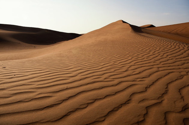 Vroege morgen in Wahibi Sands