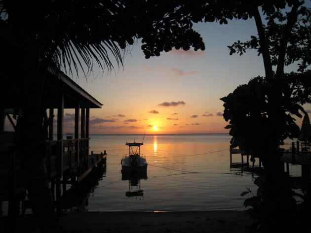 Sunset at Roatan