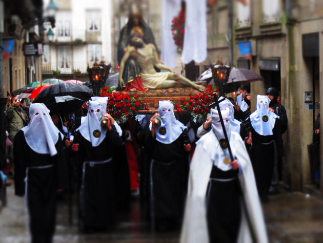 Goede vrijdag in Santiago de Compostella