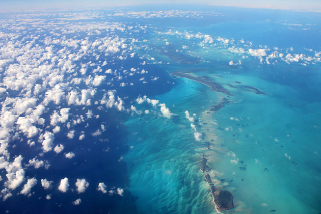 Zo ziet de Caribische kust er dus uit