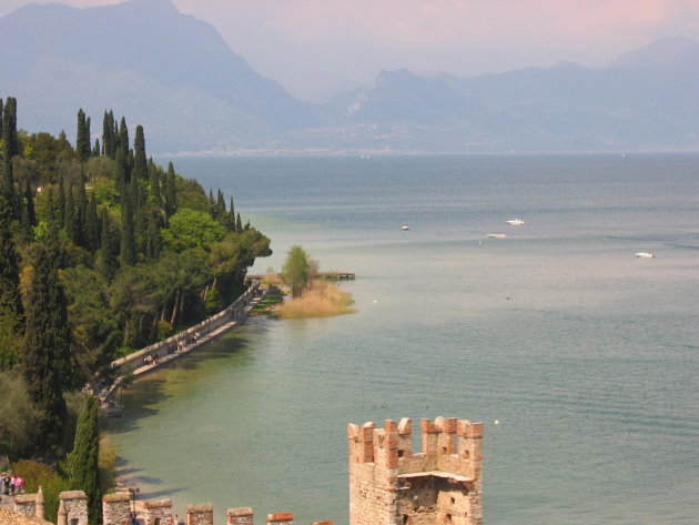 uitzicht vanaf Sirmione