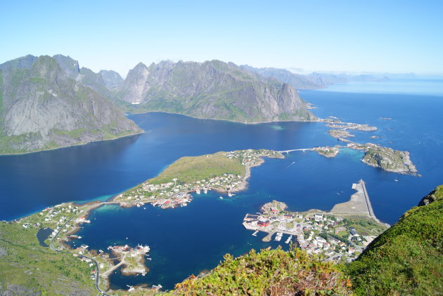 Panorama op de Lofoten