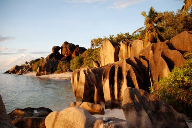 La Digue sunset