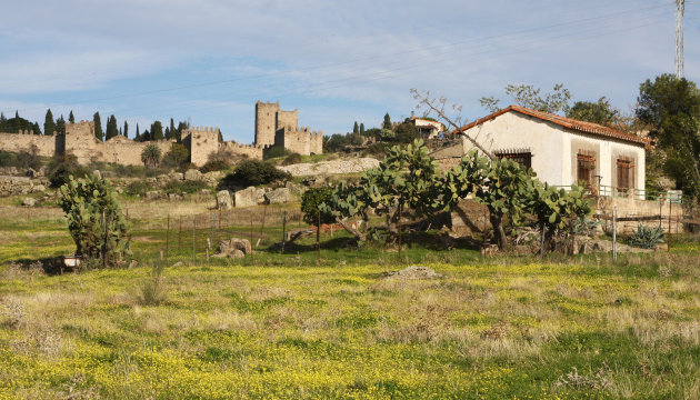 Kasteel in Trujillo, Spanje